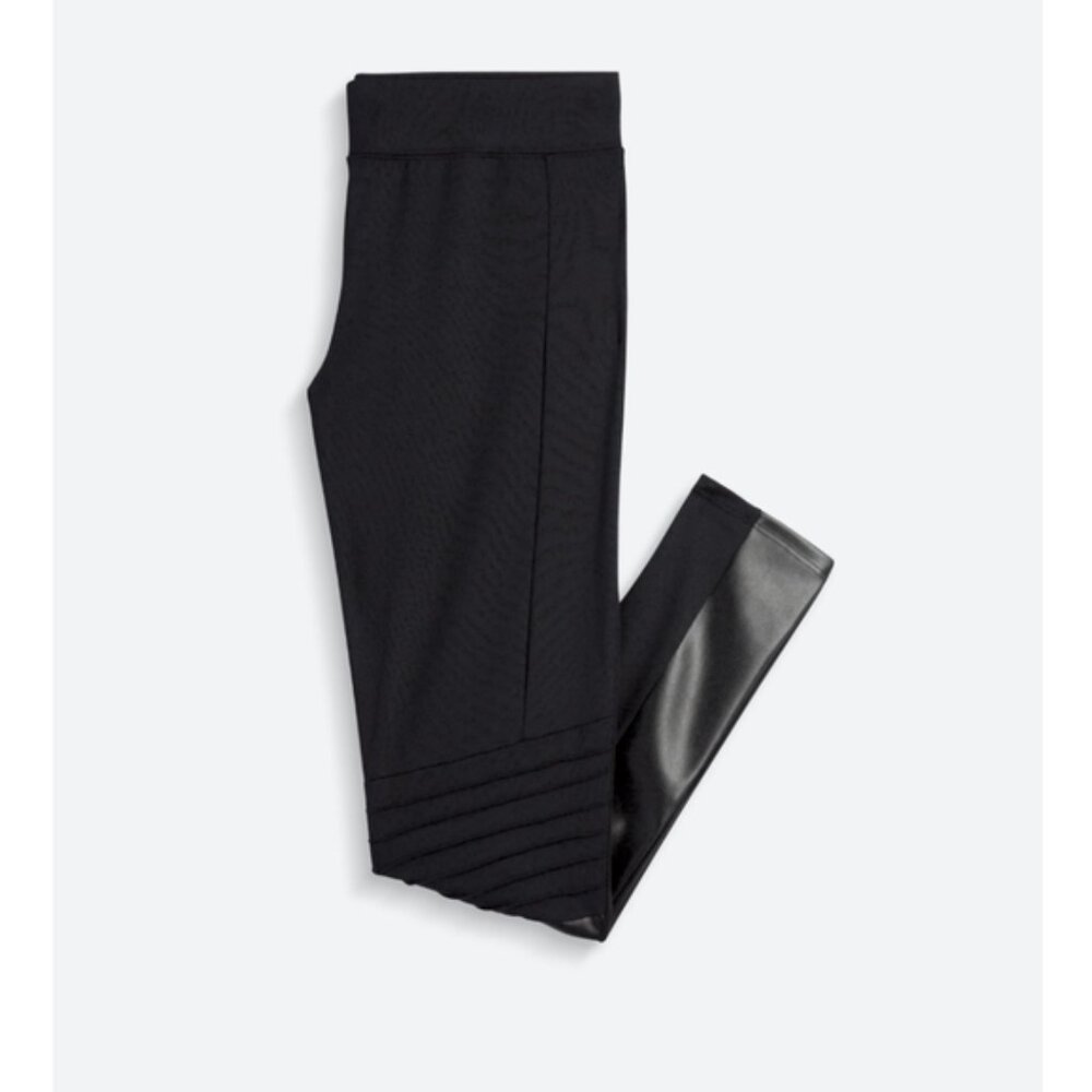 Rune by StitchFix Faux Leather Glynn Moto Leggings Size XS